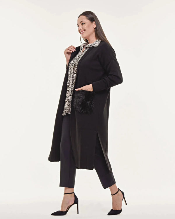 Hanezza Büyük Beden Çelik Örgü Triko - Pamuklu Viskon