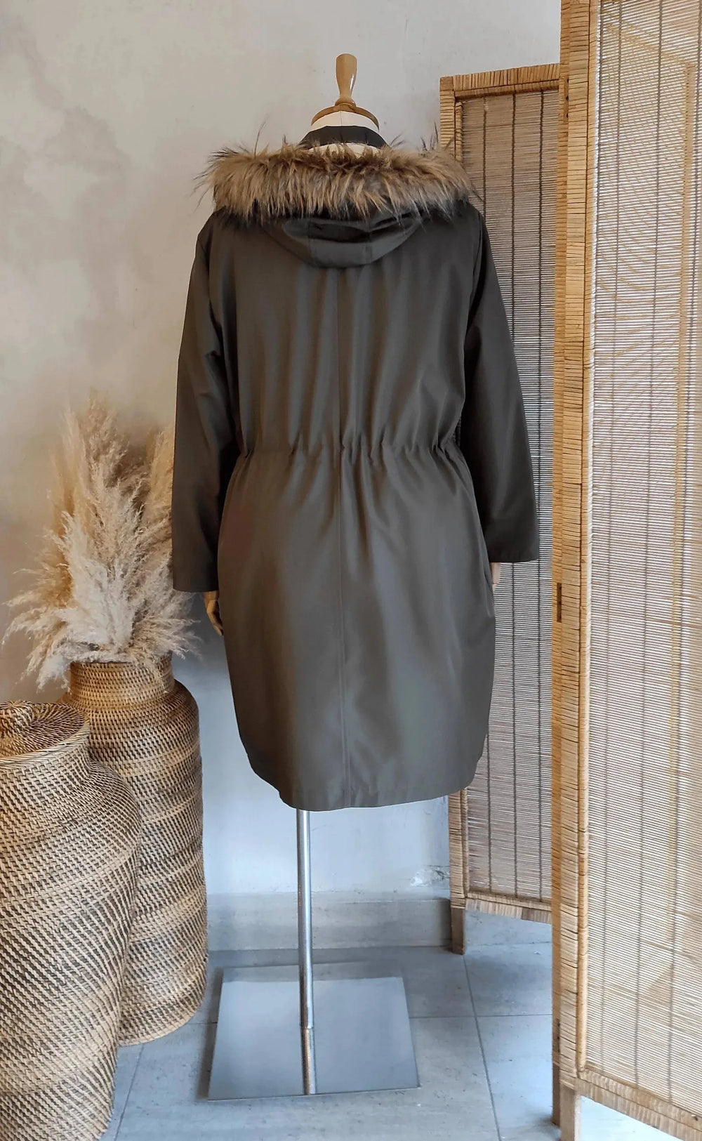 Тренч с плюшевой подкладкой большого размера для вашего повседневного стиля - Image 20