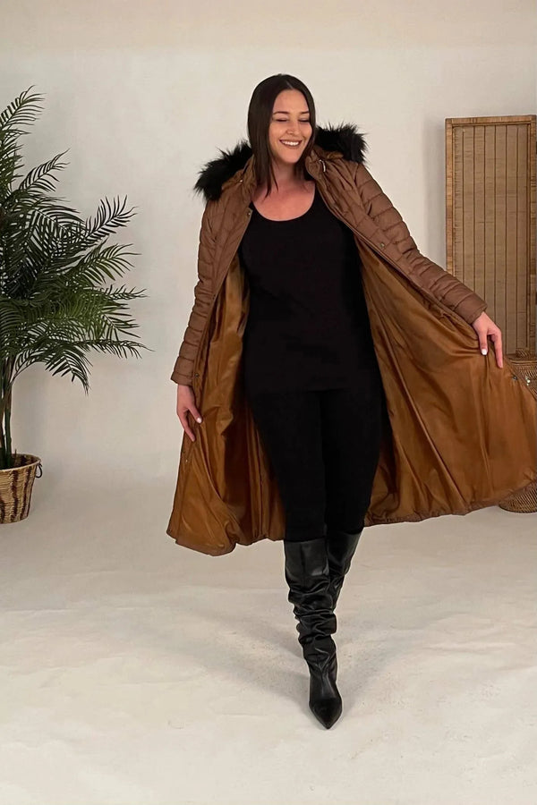 Тепло и Стиль в Одном: Пуховик Большого Размера