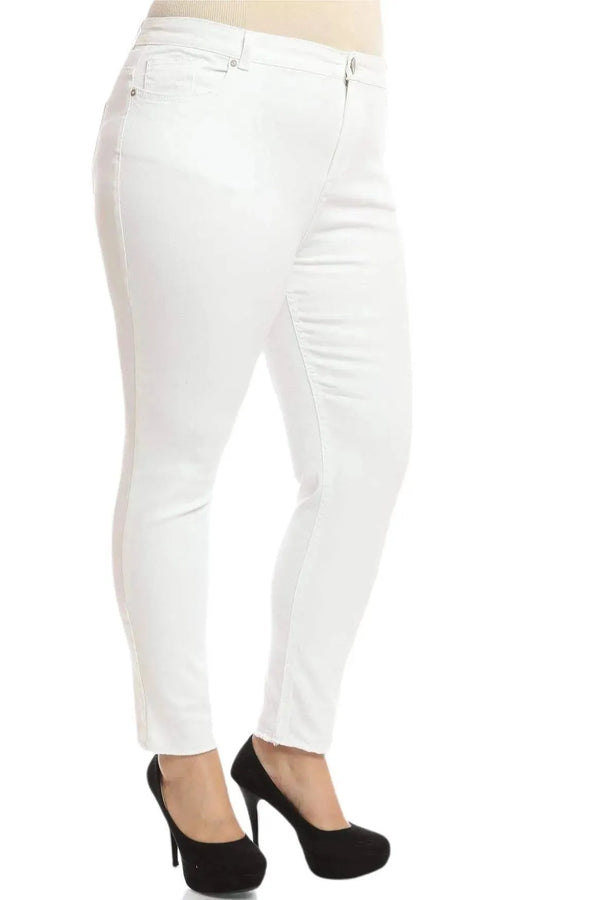 Женские джинсы больших размеров Hanezza — Хлопок и Вискоза