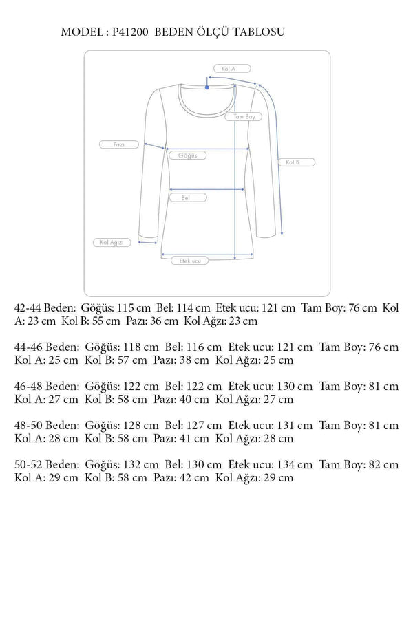 Hanezza Floral Patterned Crepe Blouse - Brooch Neck Cotton Viscose