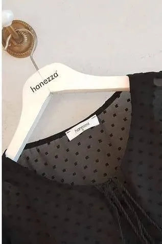 Hanezza Ruffle Sleeve Floral Print Blouse - Cotton Viscose