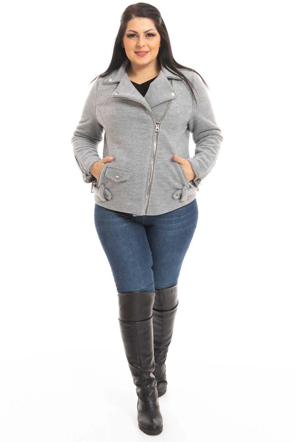 Hanezza: Chaqueta deportiva de cachemira que ofrece estilo y calidez en climas fríos