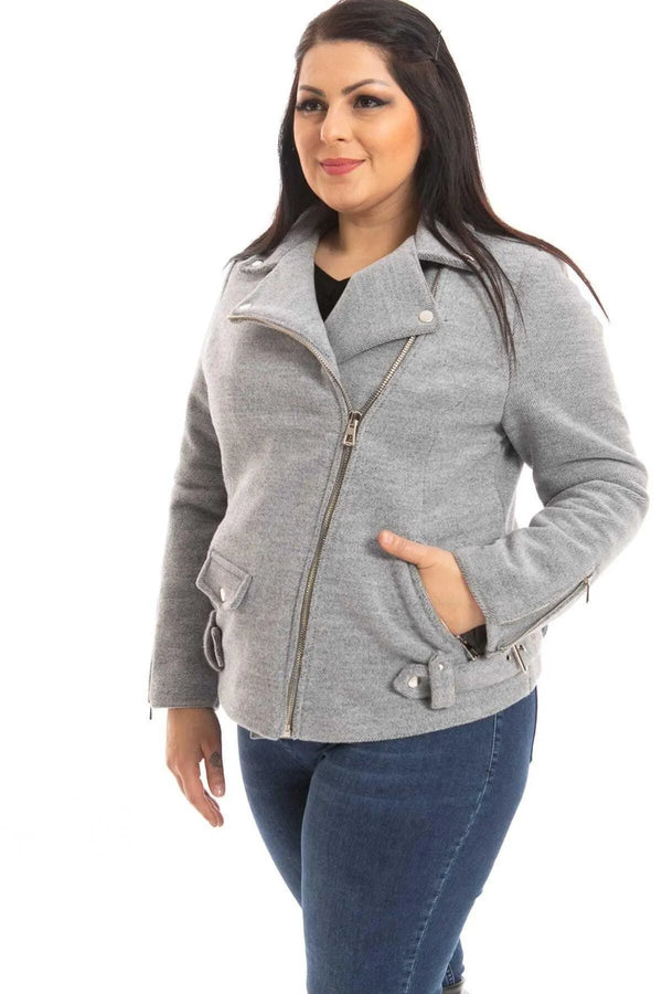 Hanezza: Chaqueta deportiva de cachemira que ofrece estilo y calidez en climas fríos