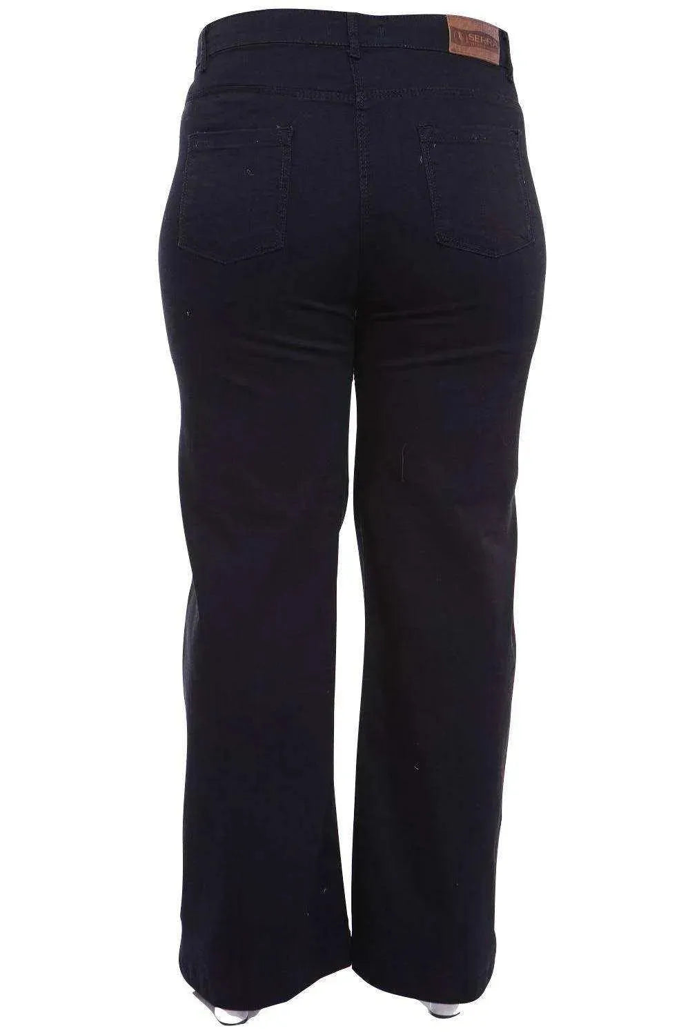 Джинсы с высокой талией и широкими штанинами из эластичного денима: стильно и комфортно - Image 12