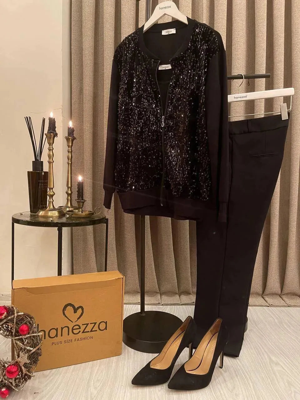 Лидер в моде больших размеров: бамбер с пайетками от Hanezza - Image 1