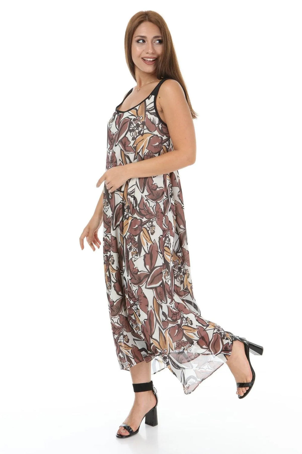 Летний Мастхэв: Шифоновое Платье Асимметричного Кроя от Hanezza - Image 8