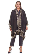 Completa il Tuo Stile: Poncho Cardigan in Maglia Taglie Forti da Donna