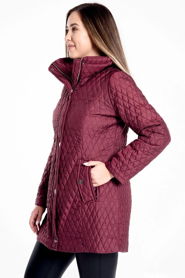 Женская стеганая куртка