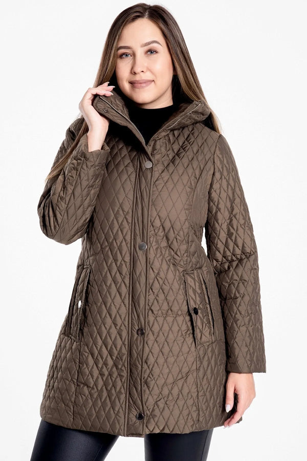 Женская стеганая куртка