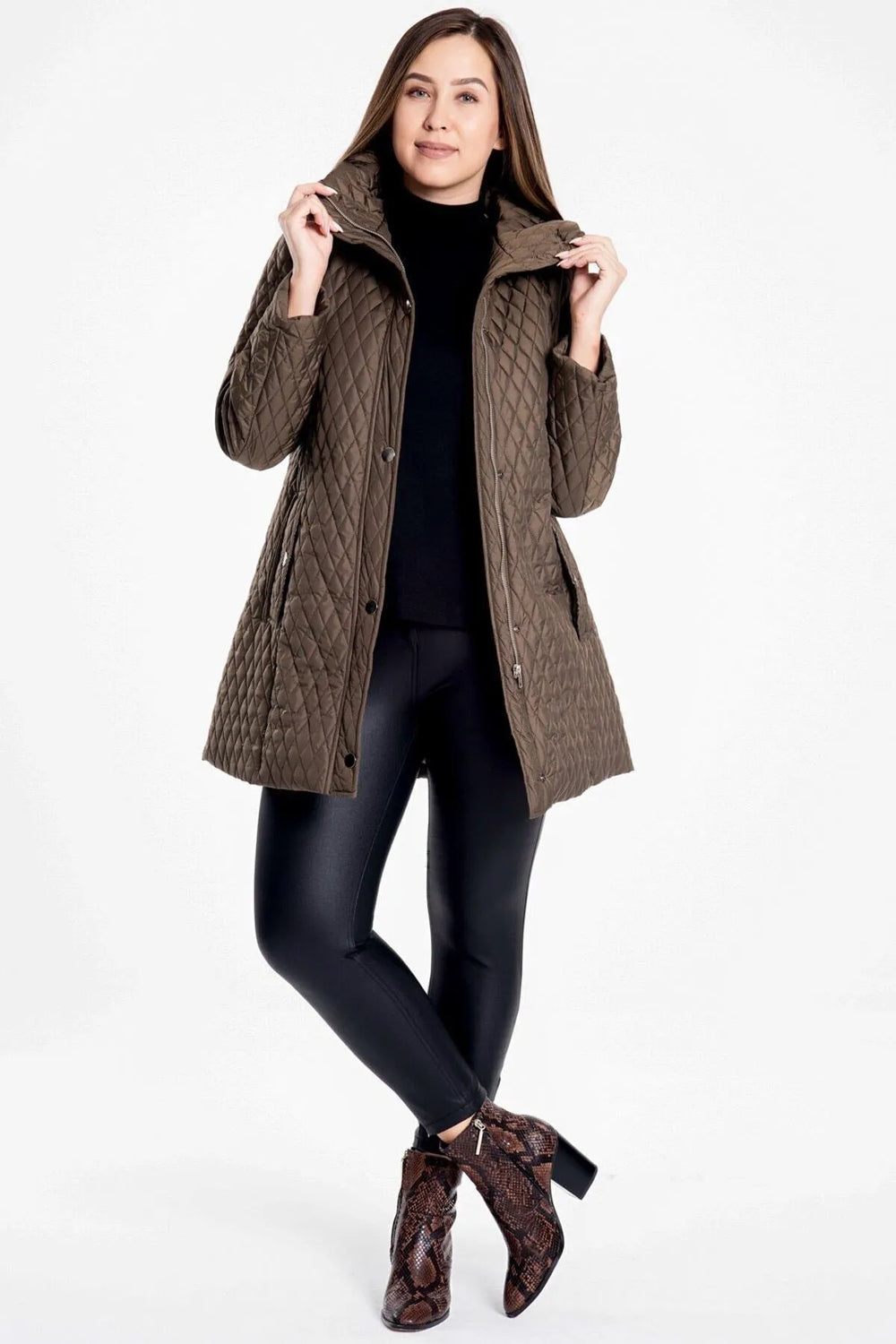 Женская стеганая куртка - Image 28