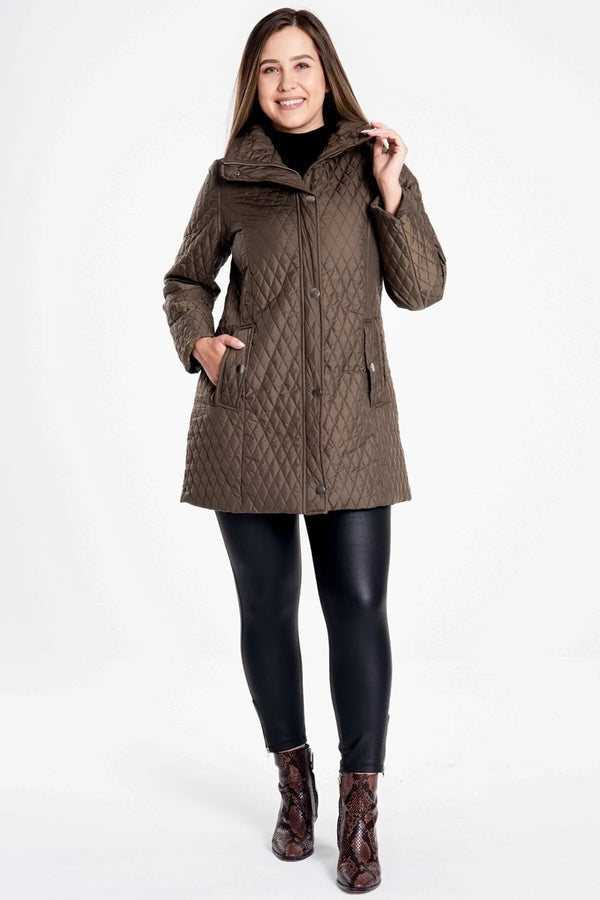 Женская стеганая куртка