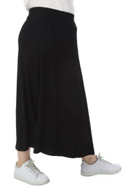 Büyük Beden Kadın Kadın Siyah Büyük Beden Uzun Etek ETEK Siyah Düz