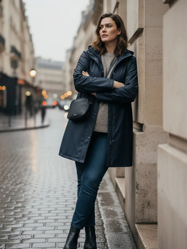 Nordic Shield® Büyük Beden Su & Rüzgar Geçirmez Premium Trençkot