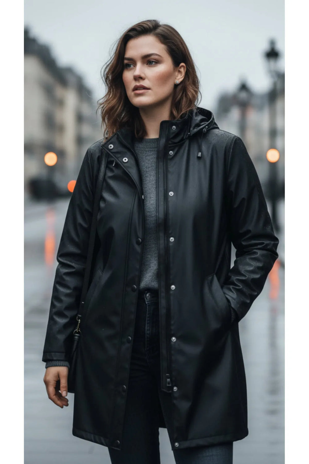 Премиальный тренч больших размеров Nordic Shield®, водо- и ветронепроницаемый - Image 9