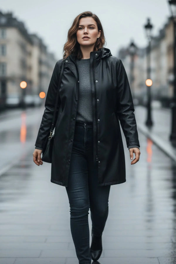 Премиальный тренч больших размеров Nordic Shield®, водо- и ветронепроницаемый