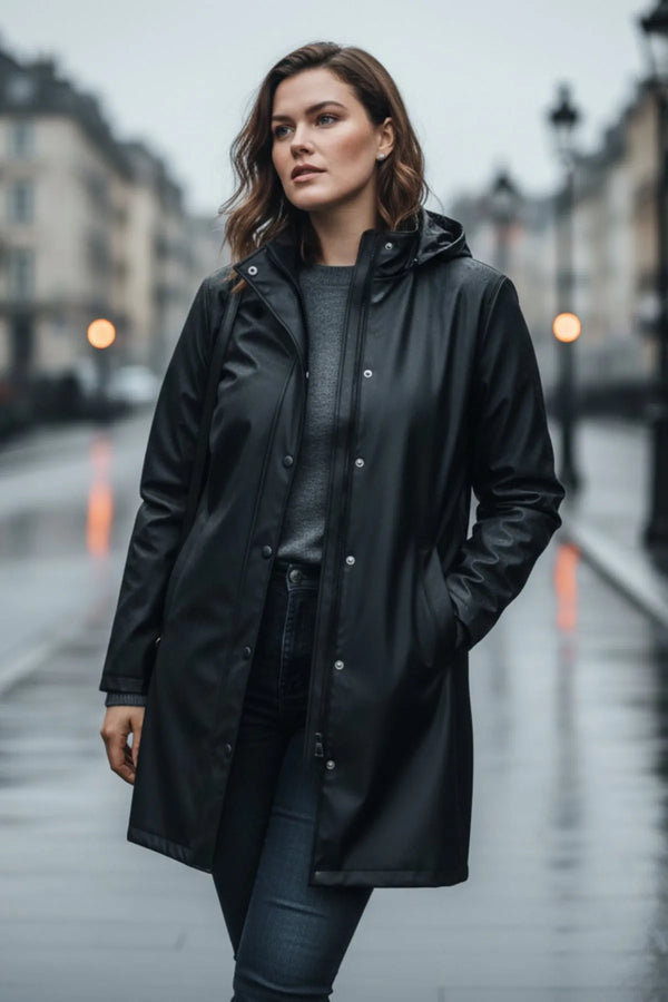 Премиальный тренч больших размеров Nordic Shield®, водо- и ветронепроницаемый