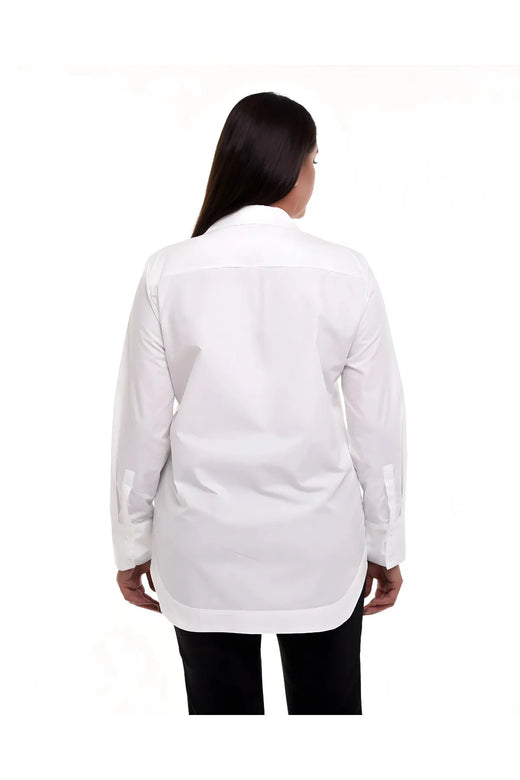 Chemise popeline confortable femme grande taille
