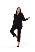 Bequemes und stilvolles Übergrößenhemd - Frühjahr/Sommer Kollektion - 100% Baumwolle - Hanezza Exklusive Kollektion