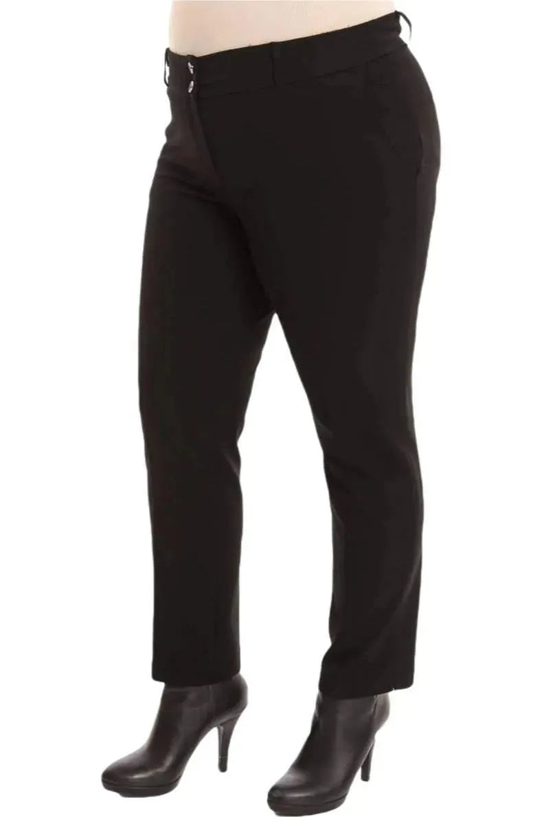 Stil und Komfort vereint: Knöchellange Hose mit Schlitz