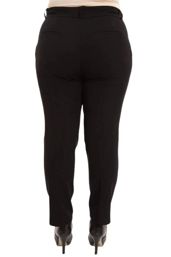 Шик и Комфорт: Брюки-клёш с разрезами на щиколотках