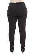 Stil und Komfort vereint: Knöchellange Hose mit Schlitz