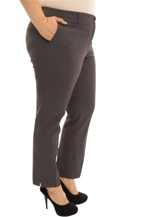 Шик и Комфорт: Брюки-клёш с разрезами на щиколотках