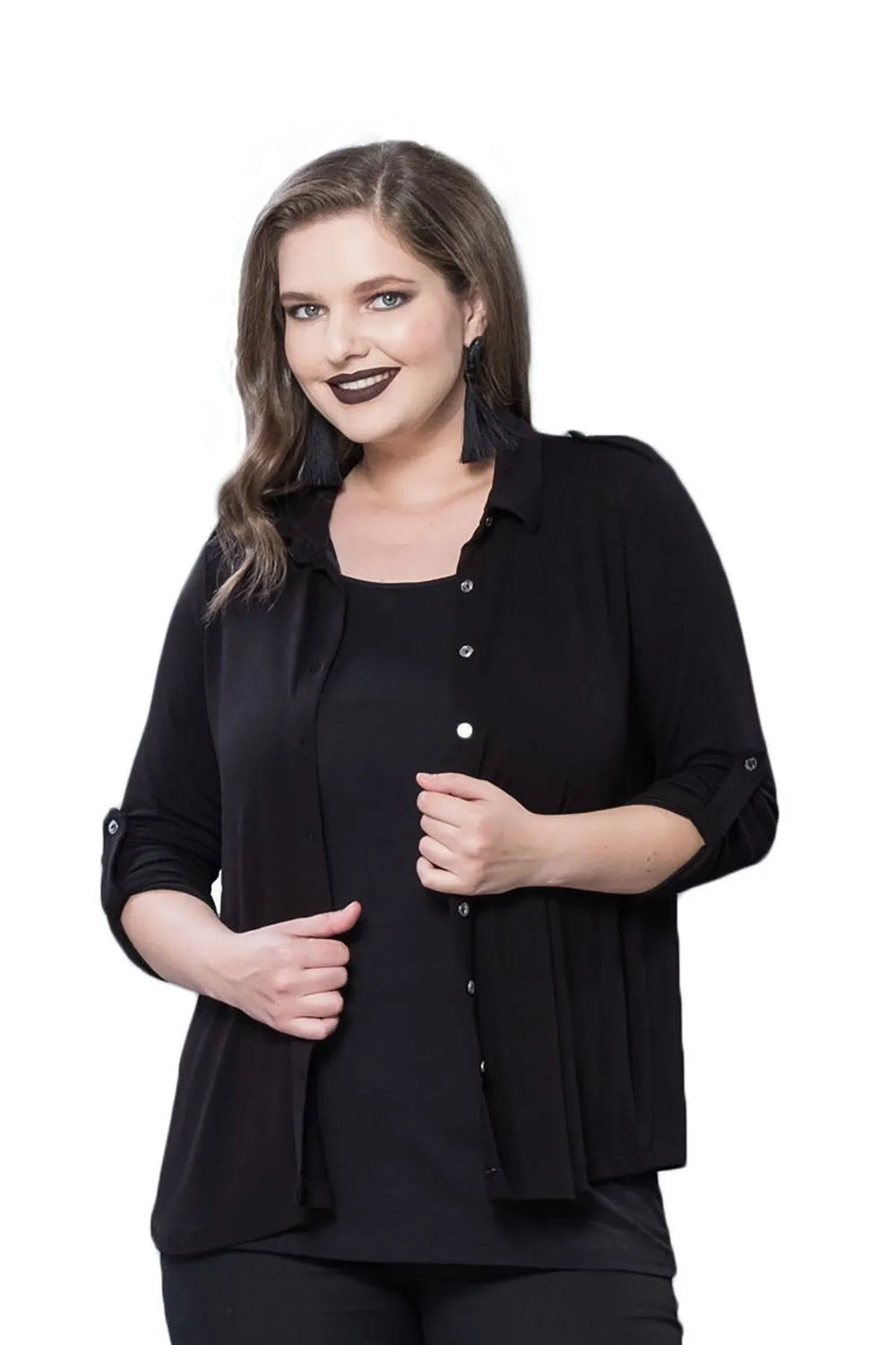 Tricot Knit Shirt - Image 1