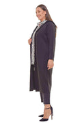 Lange Strickjacke: Stil und Komfort vereint