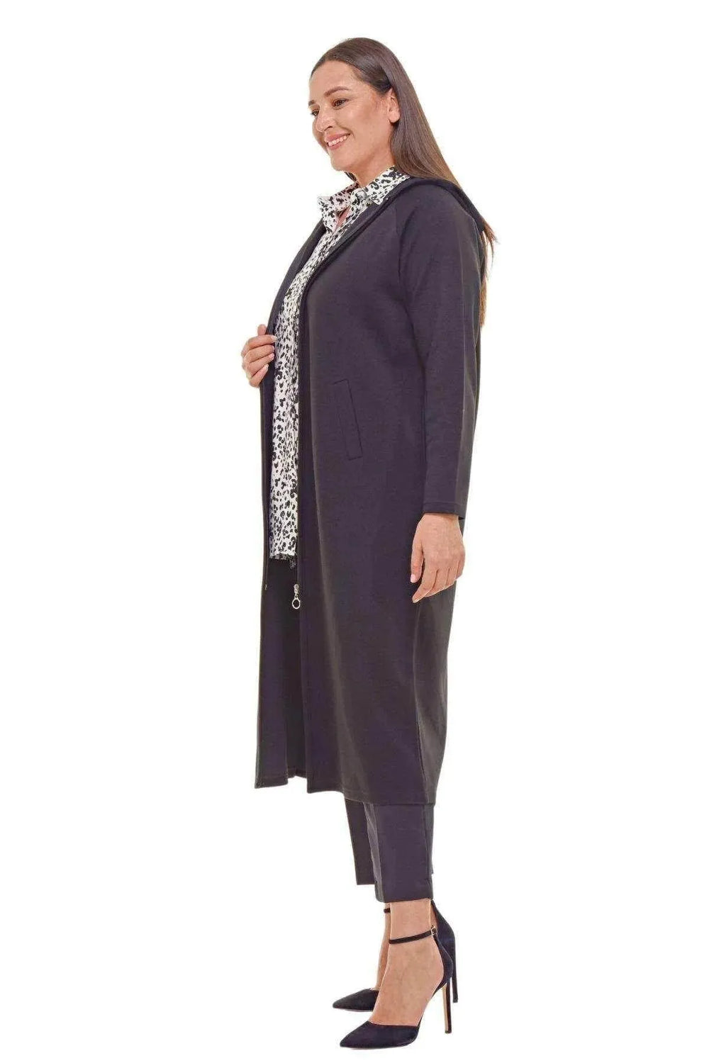 Cárdigan Largo de Punto: Elegancia y Comodidad en Uno - Image 5