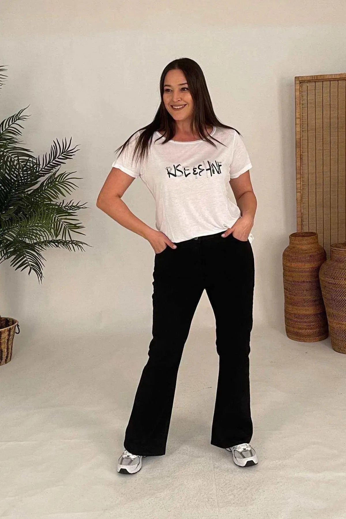 High Waist Schlagjeans: Bietet Komfort und Stil in einem