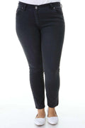 High-Waisted Lycra Jeans - Slim Fit Women's Denim
