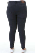 High-Waisted Lycra Jeans - Slim Fit Women's Denim