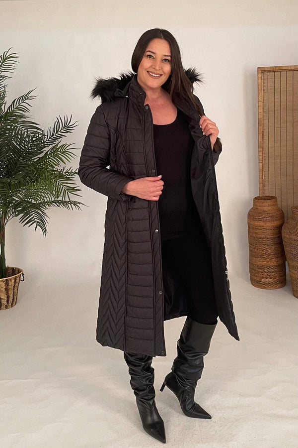 Warmth and Elegance Together: Plus Size Puffer Coat